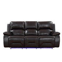 89" X 40" X 40" Brown Power Reclining Sofa