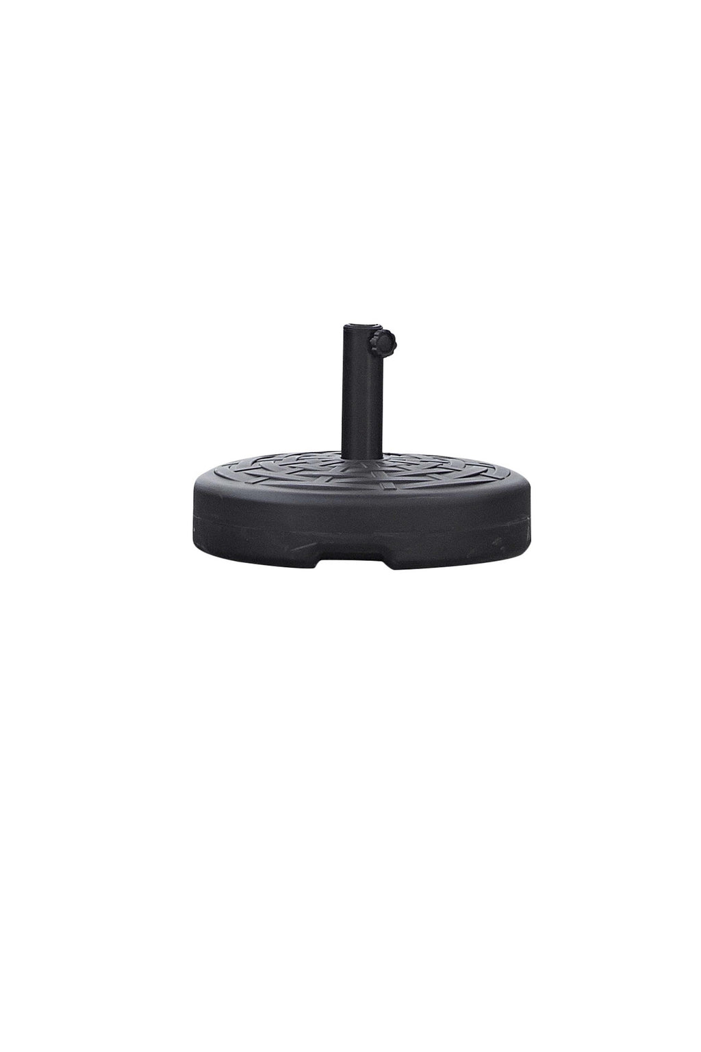 18" X 18" X 5" Black Water Injection Umbrella Base