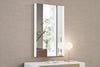 30" X 1" X 48" White Glass Mirror