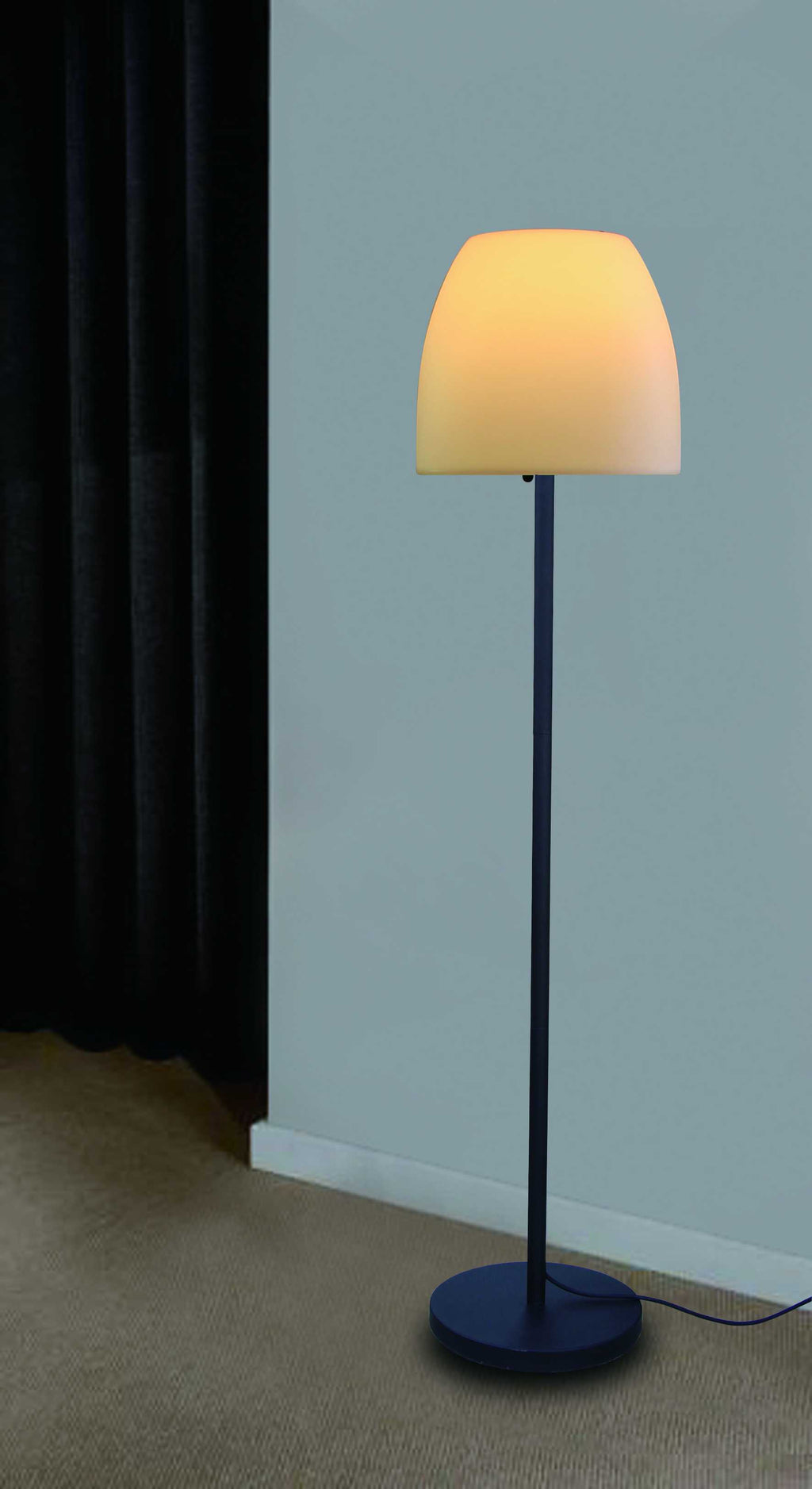 12" X 13" X 60" Metal Floor Lamp