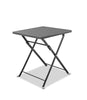 16" X 16" X 18" Powder Aluminum Side Table