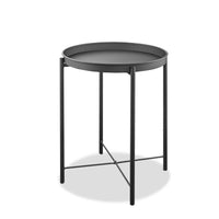 17" X 17" X 21" Powder Aluminum Side Table