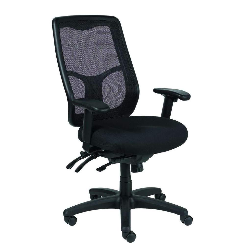 High Back Black Mesh Fabric Chair