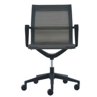 23.8" x 20.8" x 35.8" Charcoal Mesh Flex Tilt Chair