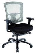 27.2" x 25.6" x 39.8" Black Mesh - Fabric Chair