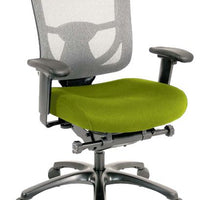 27.2" x 25.6" x 39.8" Green Mesh-Fabric Chair