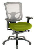 27.2" x 25.6" x 39.8" Green Mesh-Fabric Chair
