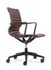 23.8" x 20.8" x 35.8" Brown Vinyl Felx Tilt Chair