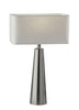 Urban Edge Slate Steel Metal Table Lamp
