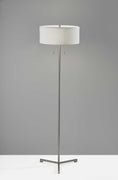 Sci Fi Two Pull Floor Lamp Steel