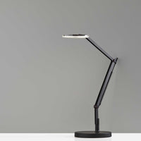 Bendy Black Metal LED Desk Lamp