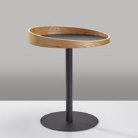 Black Mod Wood End or Side Table