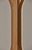 16.5" X 16.5" X 68.25" Natural Coat Rack