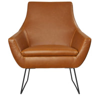 33" X 30.5" X 37" Brown Chair
