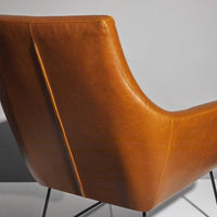33" X 30.5" X 37" Brown Chair
