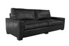 Black Full Classic Sofa 3 Seater
