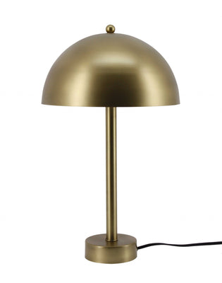 Modern Umbrella Style Antique Brass Table Lamp