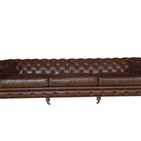 Brown Classic Sofa 4 Places