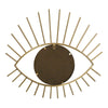 Gold Metal Eye Wall Mirror