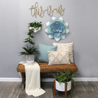 Boho - Chic Planter and Stand