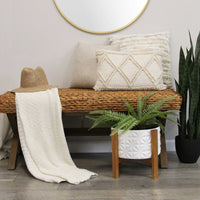Boho - Chic Planter and Stand