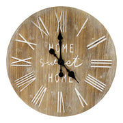 23" Distressed Cozy Wall Clock