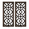 S 2 Black Laser Cut Sconces