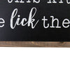 In This Kitchen Chalkboard Style Wall Art