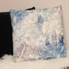 Acid Relief Watercolor Square Throw Pillow