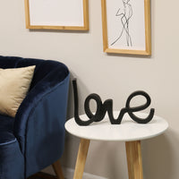 Modern Love Typography Tabletop Decor