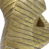 S-3 Gold Distressed Wise Monkey Sculptures