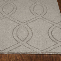 17" X 90" Taupe Polyester Rug