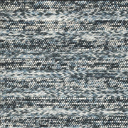 60" X 84" Blue Wool Rug