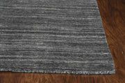 27" X 96" Charcoal Pet Yarn Rug