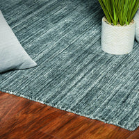 27" X 96" Charcoal Pet Yarn Rug