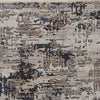 63" X 91" Ivory or Grey Polyester Rug