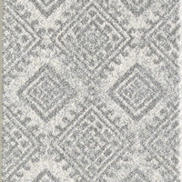 2' x 7' Ivory or Grey Polypropylene Area Rug