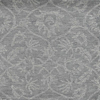 60" X 84" Grey Wool Rug