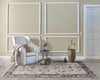 79" X 114" Ivory or Grey Polyester Rug