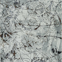 3' x 5' Ivory or Grey Abstract Area Rug