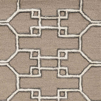 144" X 180" Mocha Wool or Viscose Rug