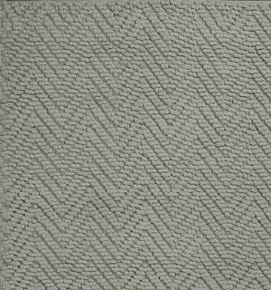 3'x5' Grey Herringbone Jute Area Rug