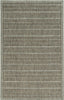 3' x 4' Mocha Polypropylene Area Rug