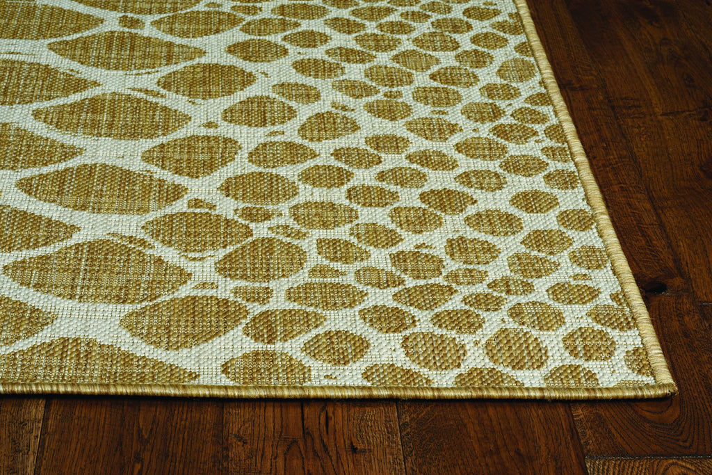 3' x 4' Natural Polypropylene Area Rug