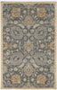 8' Taupe Machine Woven Vintage Traditional Indoor Runner Rug