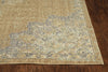 2' x 3' Coffee Vintage Wool Accent Rug