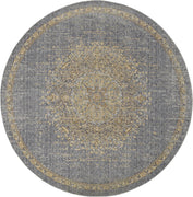 108" X 156" Slate Grey Wool Rug