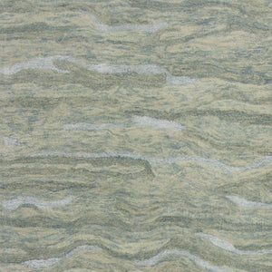 90" X 114" Seafoam Wool or Viscose Rug