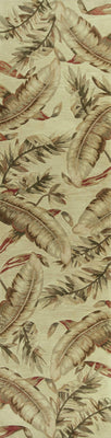 4'x6' Ivory Hand Tufted Tropical Plants Indoor Area Rug
