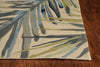 4'x6' Ivory Hand Tufted Palm Tropical Indoor Area Rug